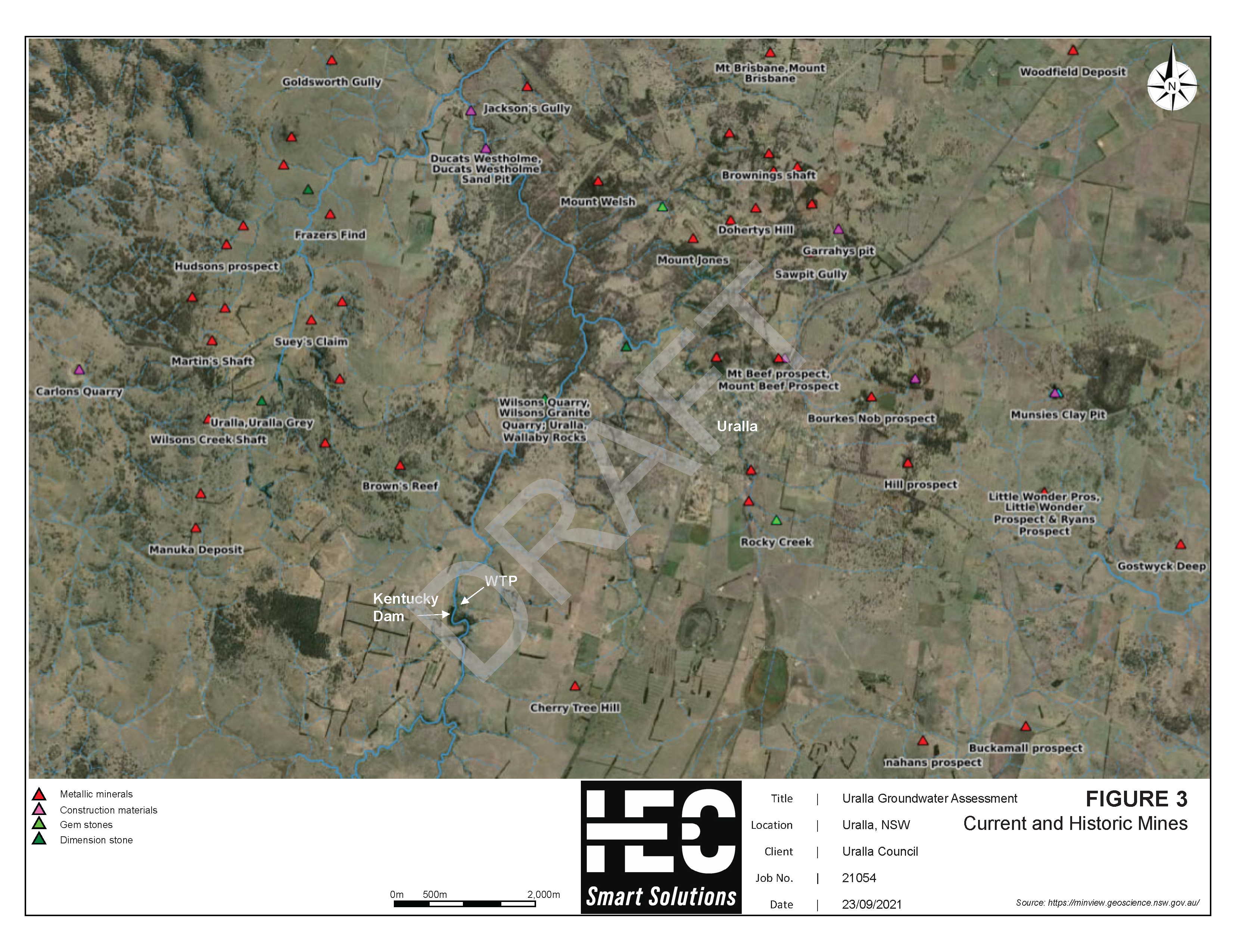 Current and Historic Mines