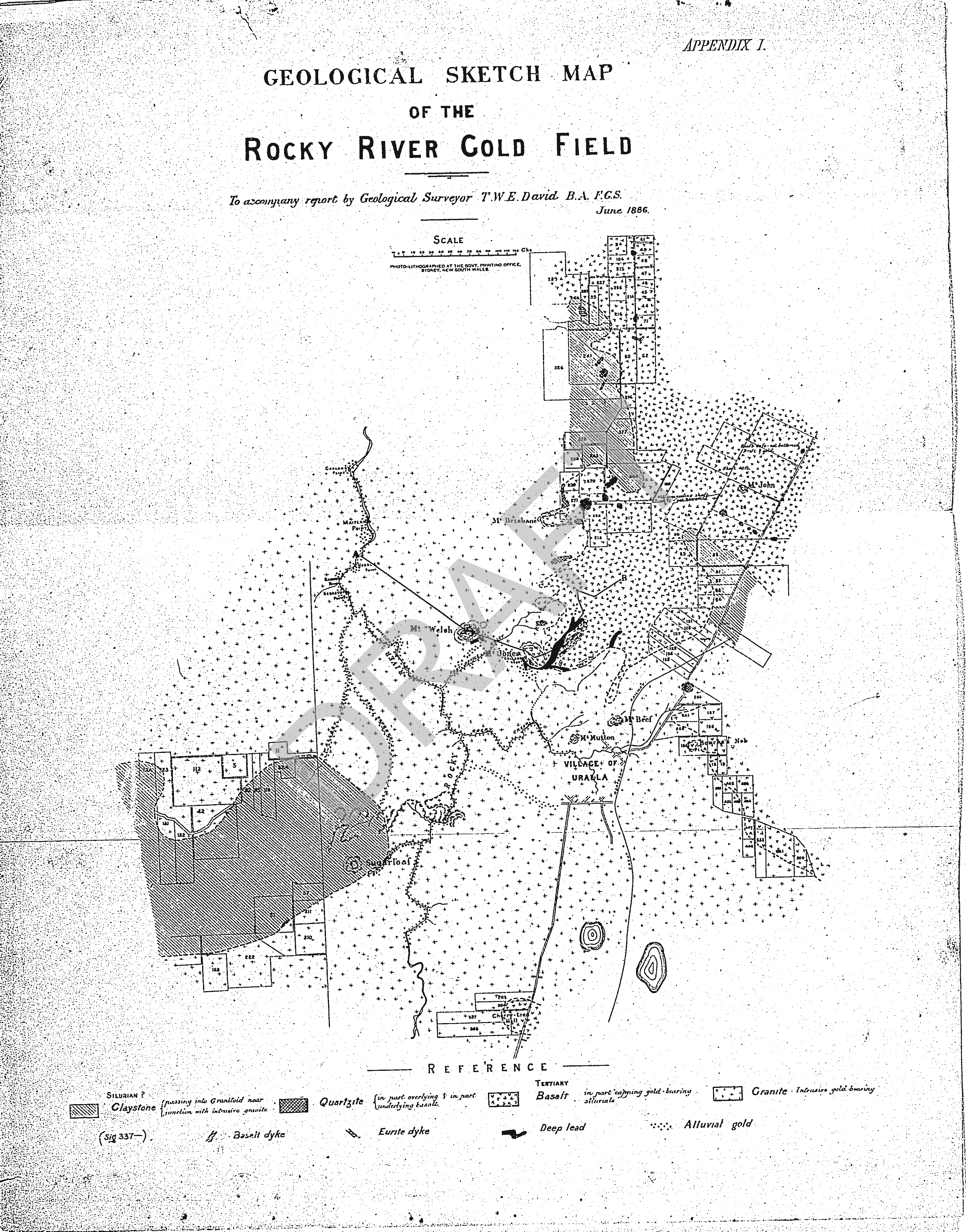 Rocky River Gold Field